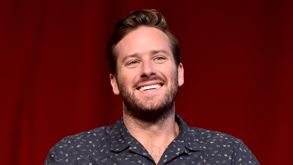 Armie Hammer sur scène 