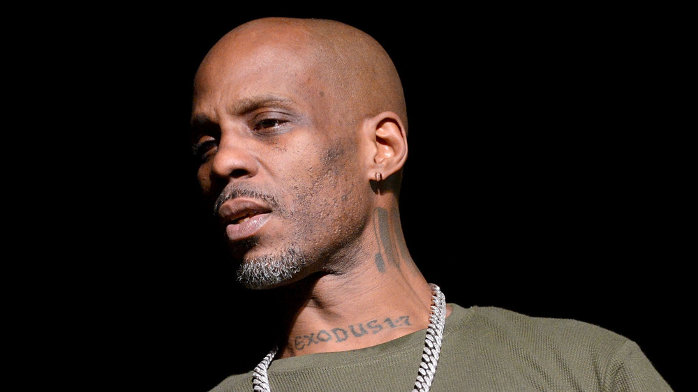 Le rappeur DMX joue en vert