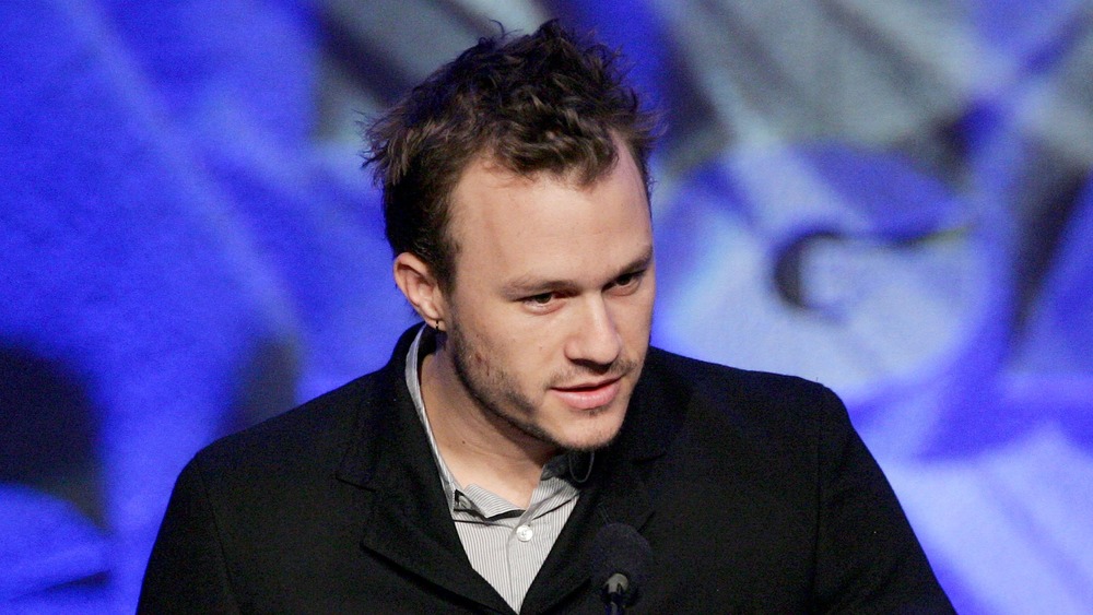 Heath Ledger en noir