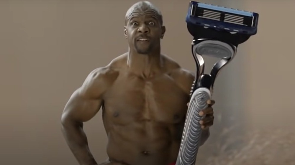 Terry Crews dans une publicité Old Spice