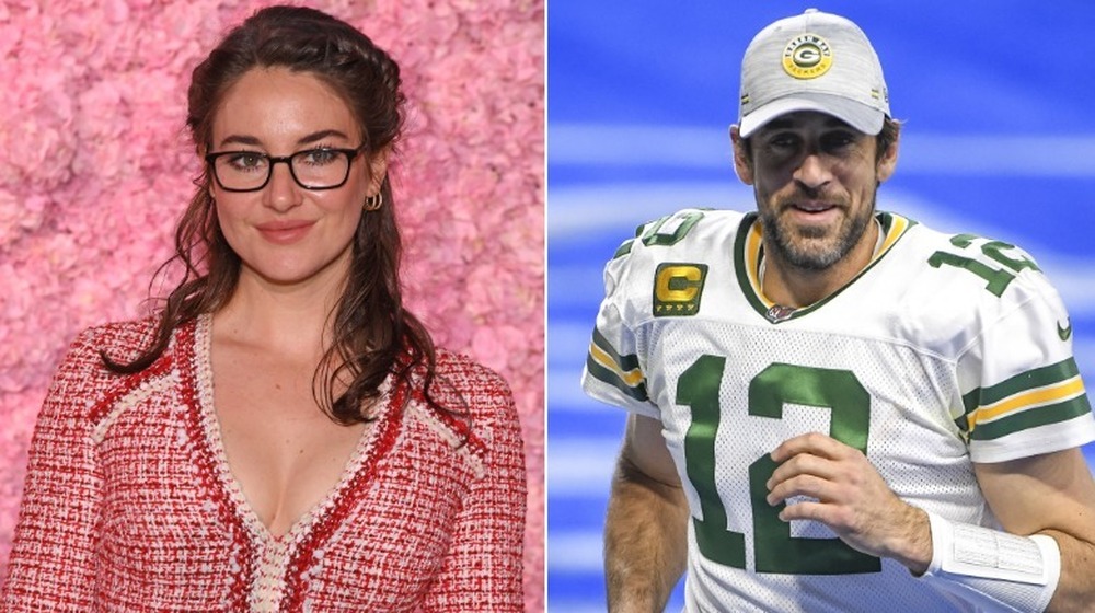 Shailene Woodley et Aaron Rodgers