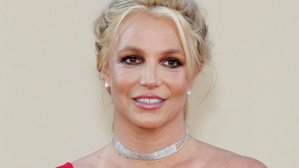 Britney Spears souriant