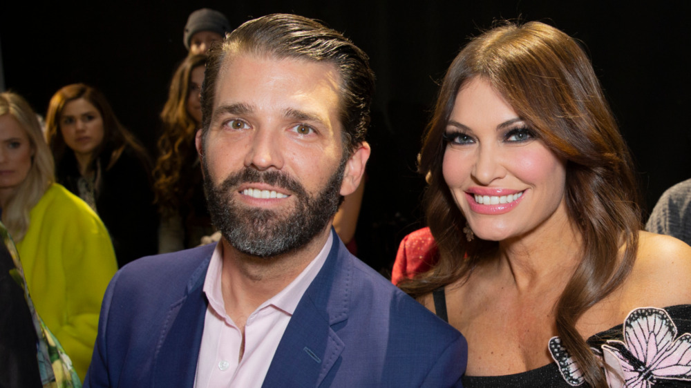 Kimberly Guilfoyle et Donald Trump Jr. 