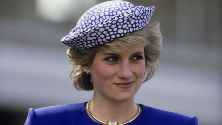 Princesse Diana souriante