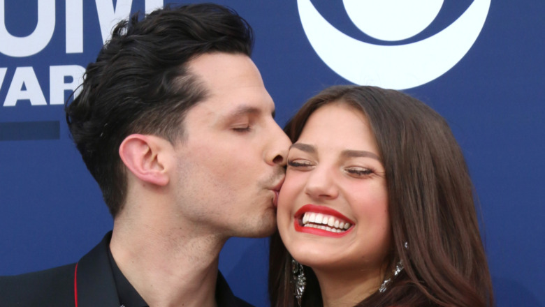 Devin Dawson et sa femme Leah Sykes, tapis rouge