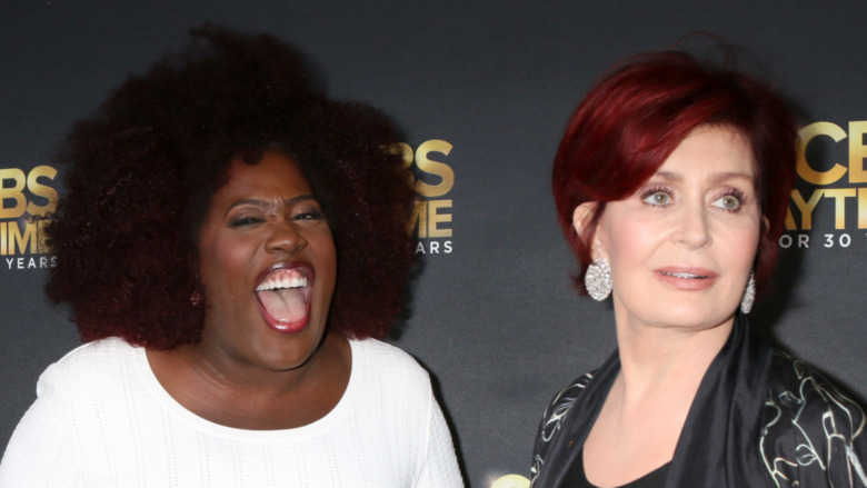 Sheryl Underwood et Sharon Osbourne lors d'un événement