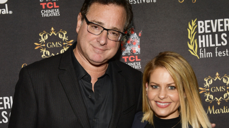 Bob Saget et Candace Cameron Bure sur le tapis rouge