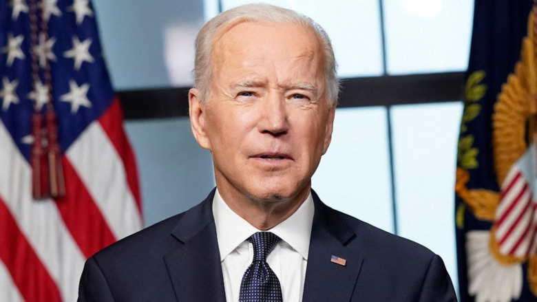 Joe Biden parlant