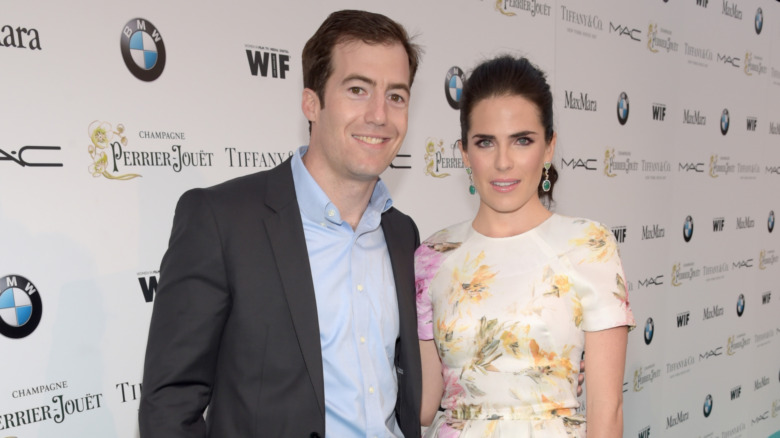 Karla Souza et Marshall Trenkmann lors d'un événement