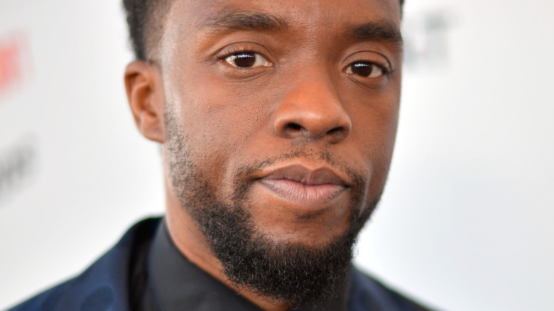 Chadwick Boseman sur le tapis rouge