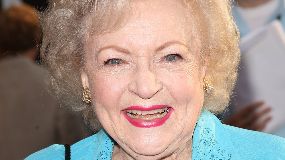 La seule chose que Betty White a dite qui a laissé la proposition coulée en larmes