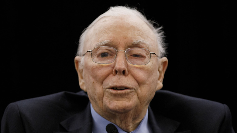 Charlie T.Munger s'exprimant