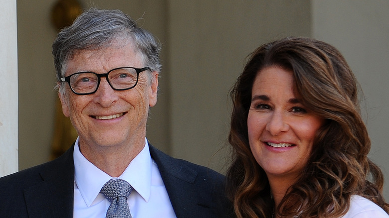 Bill Gates et Melinda Gates souriant