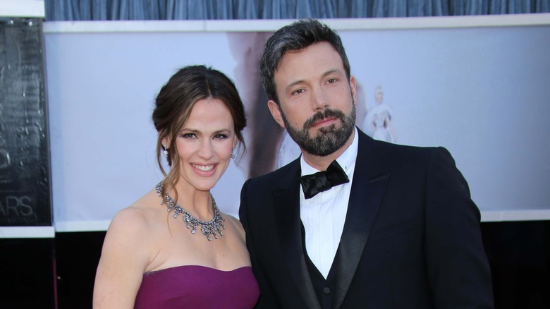 Jennifer Garner et Ben Affleck posant ensemble