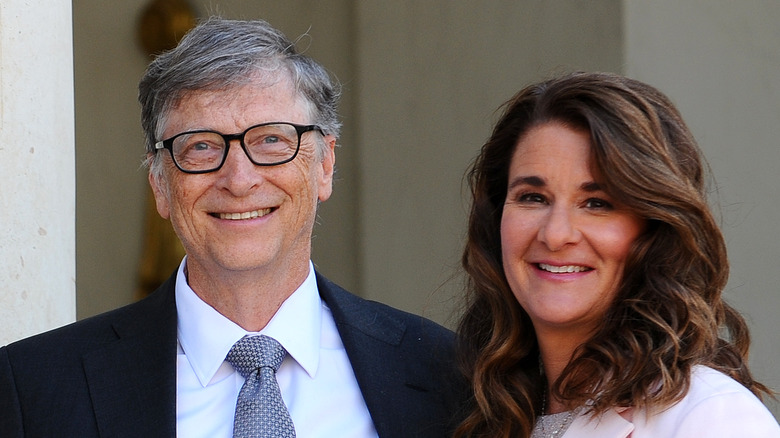 Bill Gates et Melinda Gates souriant