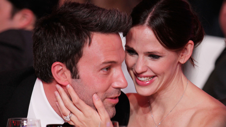 Ben Affleck et Jennifer Garner souriant