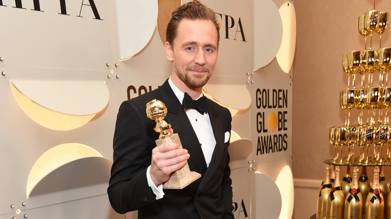 Tom Hiddleston aux Golden Globes