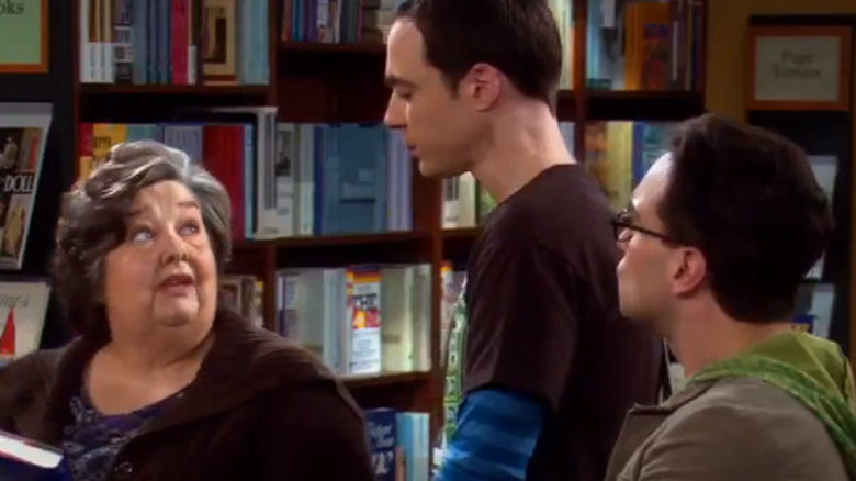 Jane Galloway Heitz apparaissant sur The Big Bang Theory