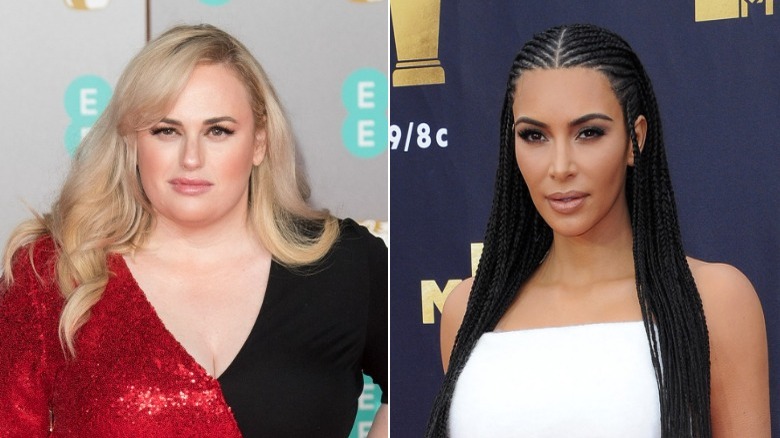 Rebel Wilson et Kim Kardashian 