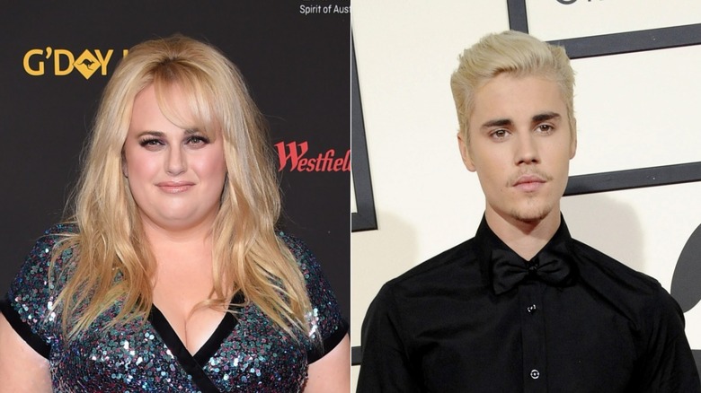 Rebel Wilson et Justin Bieber 