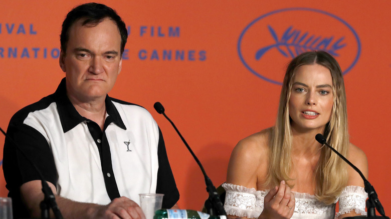 Quentin Tarantino et Margot Robbie