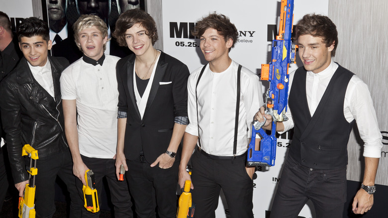 One Direction à la première de Men in Black 3