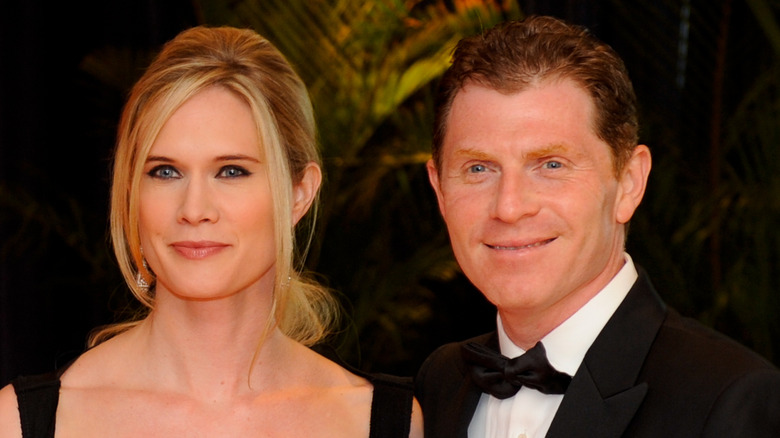 Stephanie March et Bobby Flay souriant