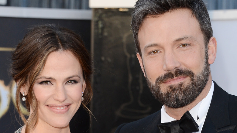 Jennifer Garner et Ben Affleck souriant