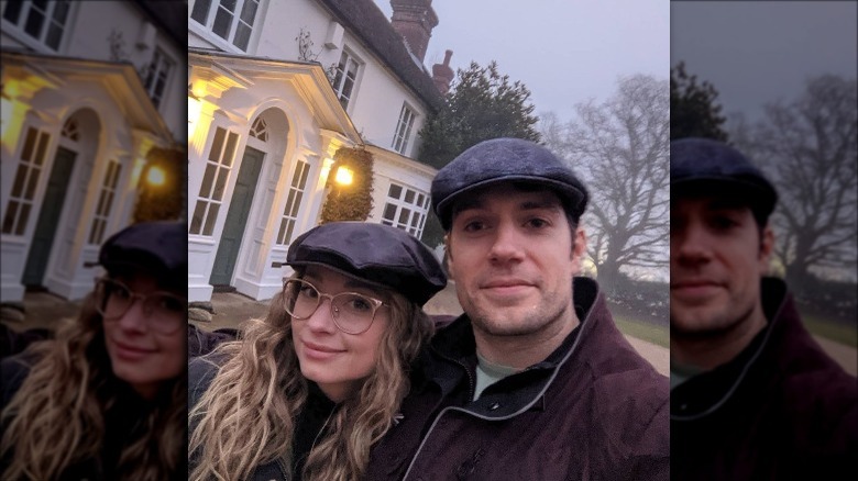 Natalie Viscuso et Henry Cavill selfie