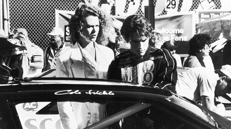 Nicole Kidman et Tom Cruise dans Days of Thunder