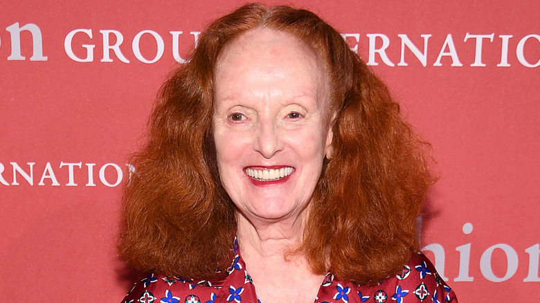 Grace Coddington smling 