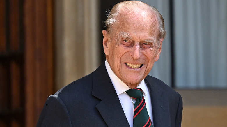 Prince Philip souriant