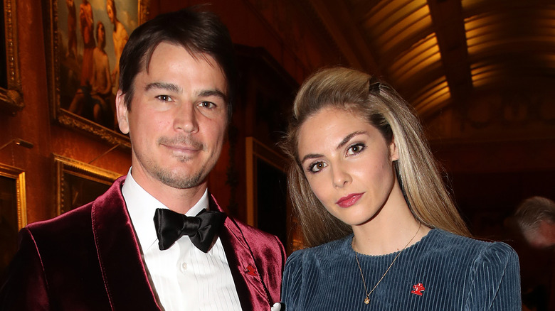 Josh Hartnett et Tamsin Egerton au palais de Buckingham