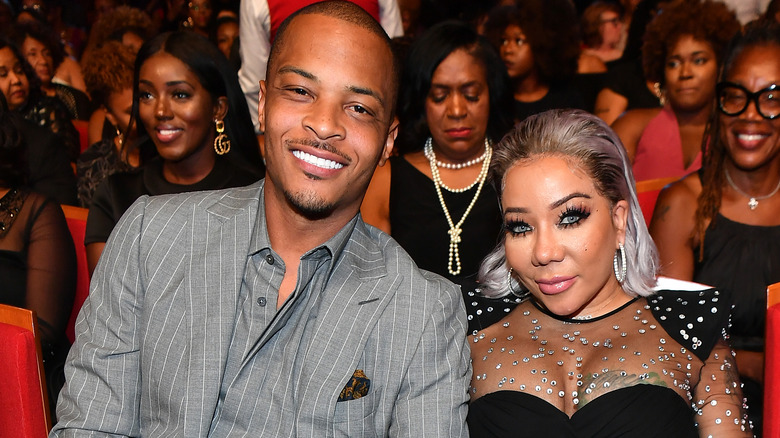 TI et Tameka "Tiny" Harris assistent aux Black Music Honors 2019 