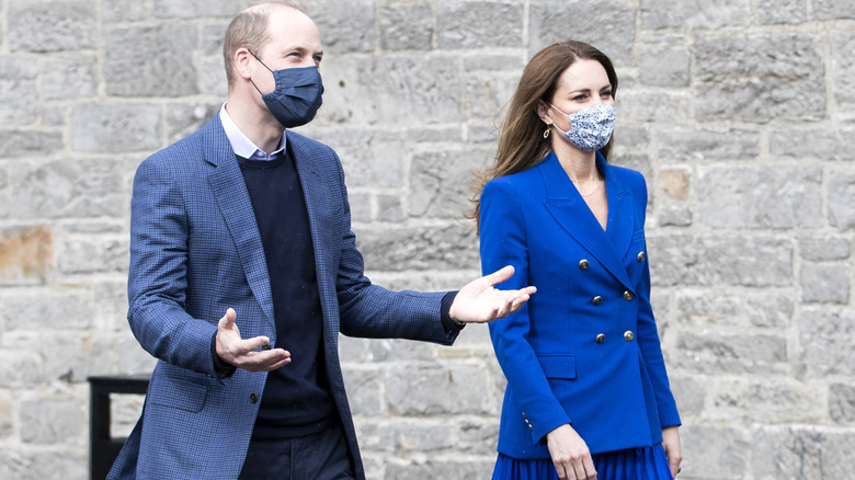 Masques Prince William et Kate Middleton