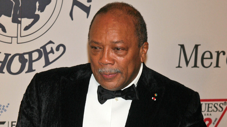 Quincey Jones sur le tapis rouge