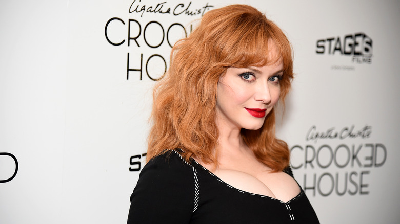 Christina Hendricks sur le tapis rouge