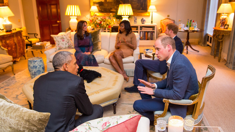 Obamas et duc et duchesse de Cambridge, Kensington Palace, 2016