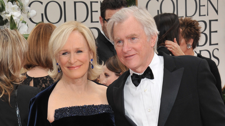 Glenn Close et David Evans Shaw aux 69e Golden Globe Awards en 2012