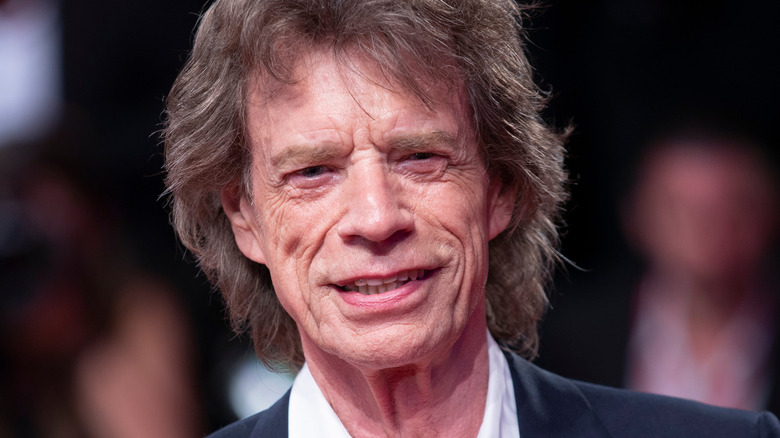 Mick Jagger sur le tapis rouge