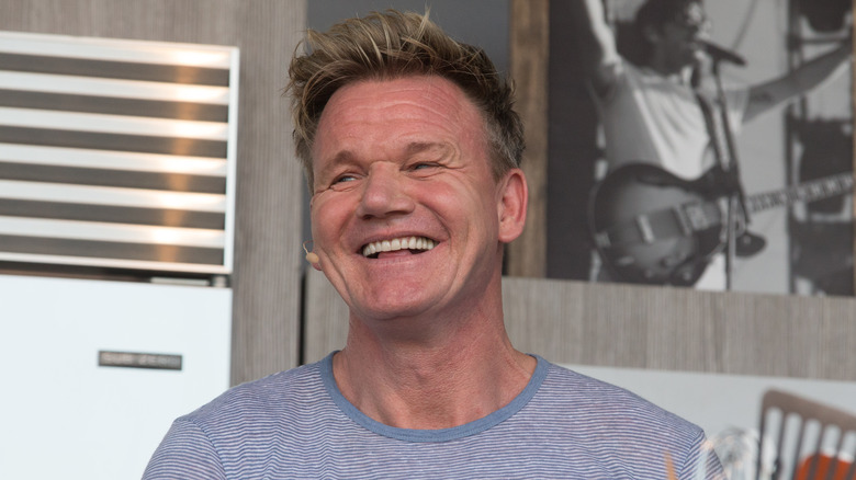 Gordon Ramsay souriant à BottleRock 2016 