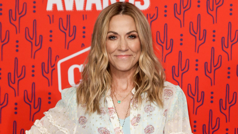 Sheryl Crow souriant