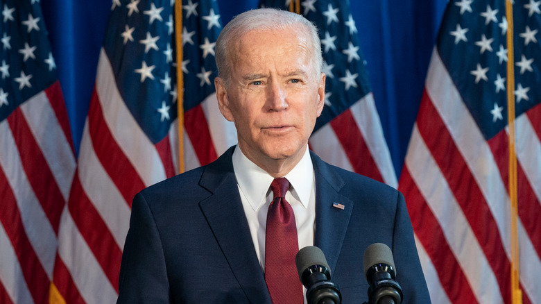 Joe Biden parle