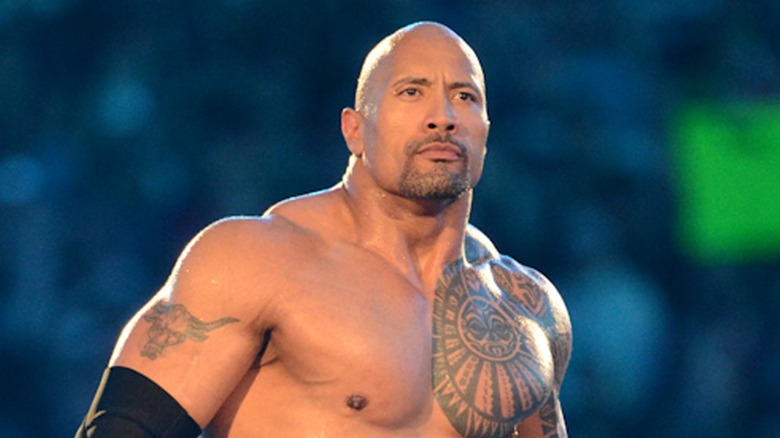 Dwayne 'The Rock' Johnson lutte