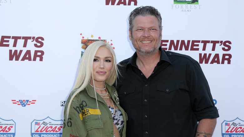 Gwen Stefani et Blake Shelton à la première de 