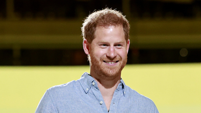 Le prince Harry s'exprime sur scène