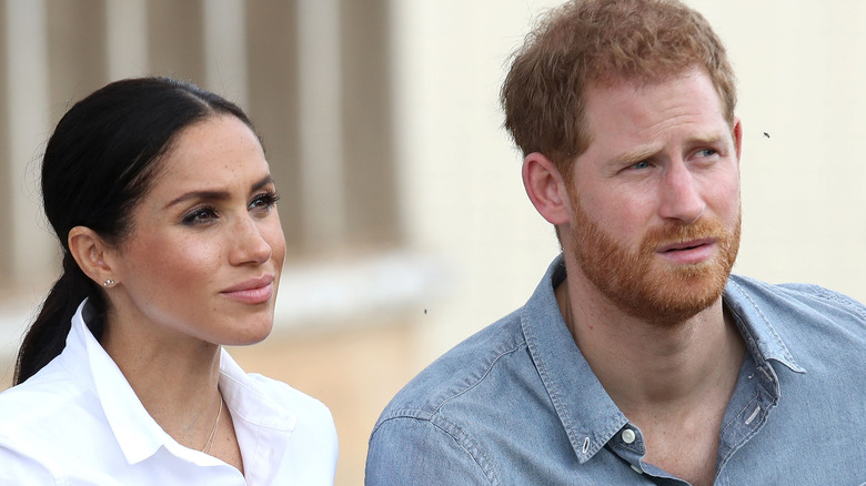 Meghan Markle et le prince Harry en Australie