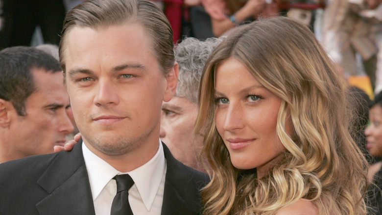 Leonardo DiCaprio et Gisele Bündchen posant ensemble