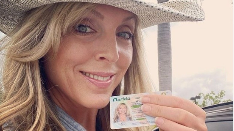 Marla Maples dans un selfie