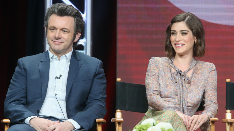 Michael Sheen et Lizzy Caplan